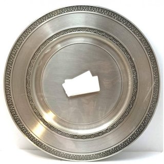 Zinnteller D=27cm inkl. Gravur