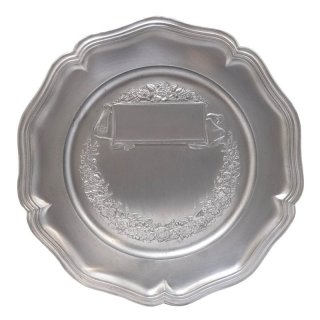 Zinnteller Jubilum D=235mm inkl. Gravur